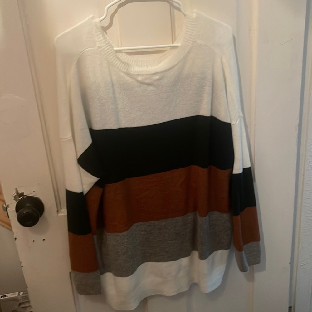 Multi color sweater